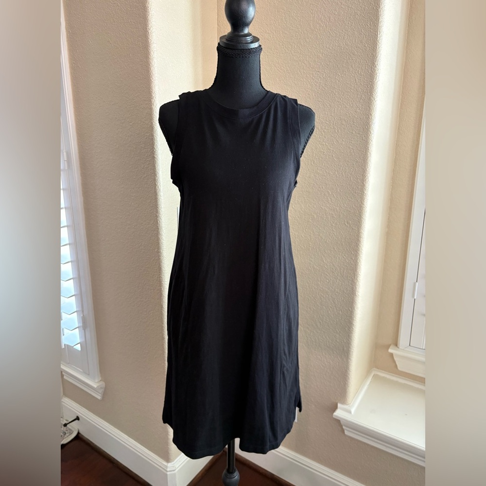 Old Navy Black Knit Tank Dress